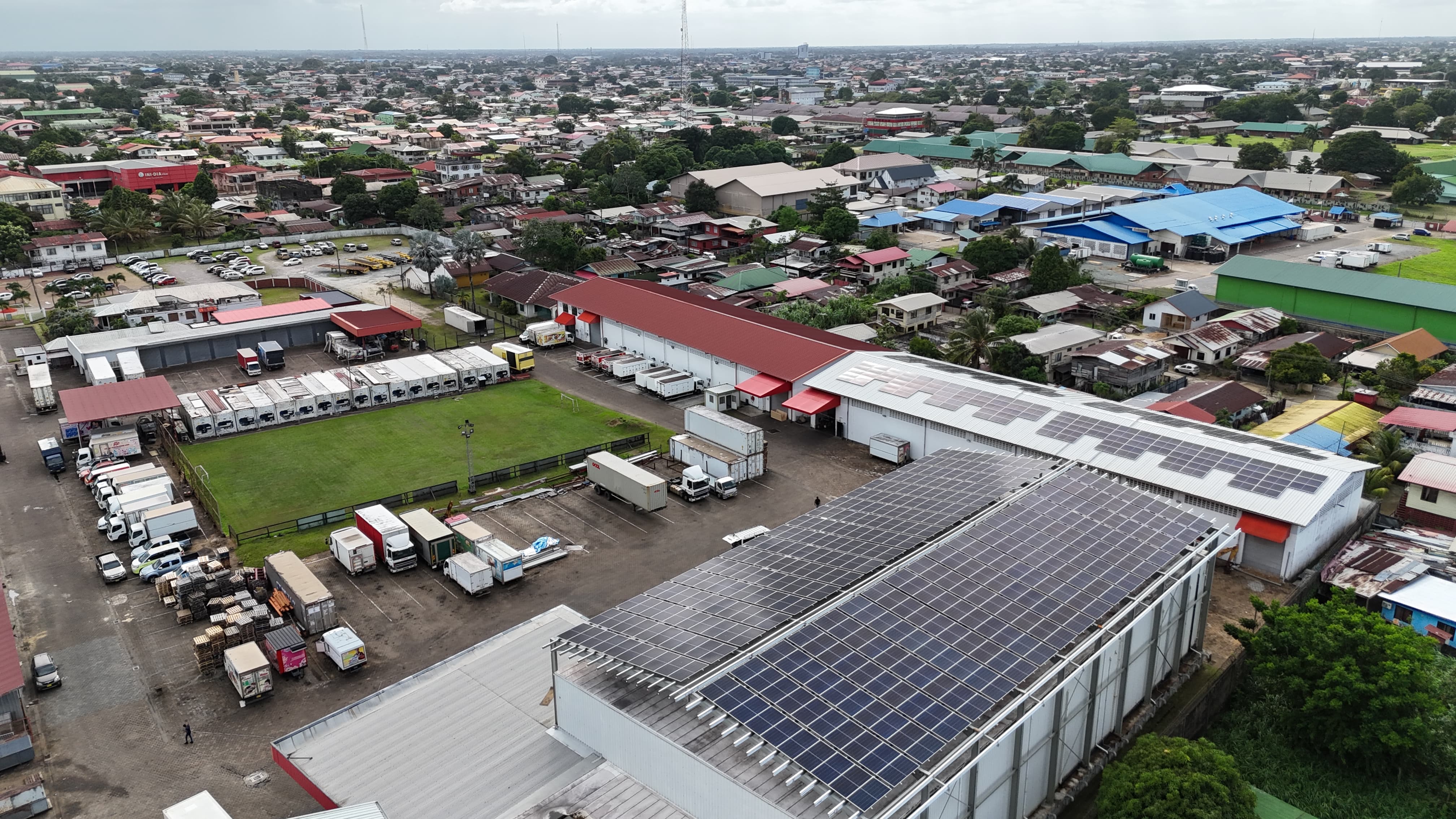 350 kWp Commercial PV · Paramaribo, Suriname